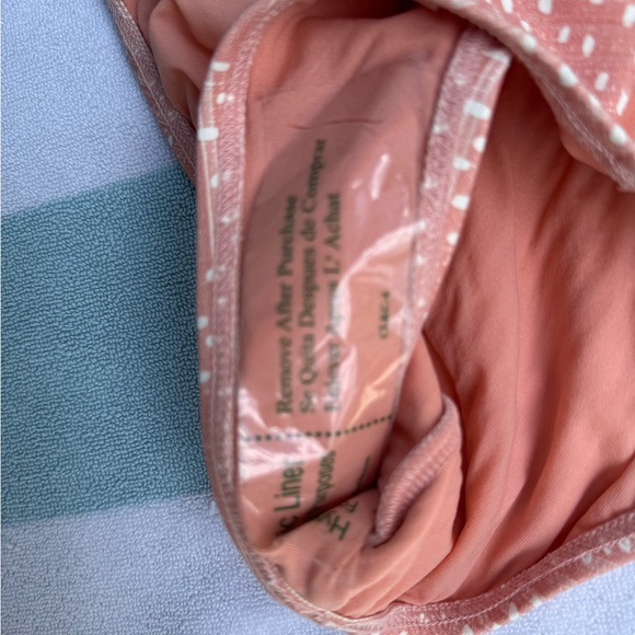 Robin Piccone designer Ally swim bikini SET in Blush with white polkadots. - Picture 8 of 8